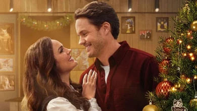 Erin Cahill & Paul Campbell Bonded with 15 Cats In-Between Takes on ‘Christmas at the Catnip Café’