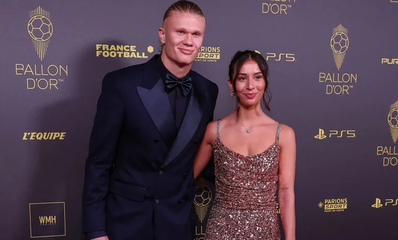 Erling Haaland admits girlfriend Isabel Haugseng Johansen is 'so sick of football' as Man City striker lifts lid on home life