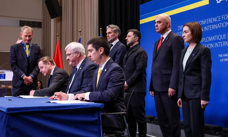 Europe establishes Ukraine reparations commission amid push to end war