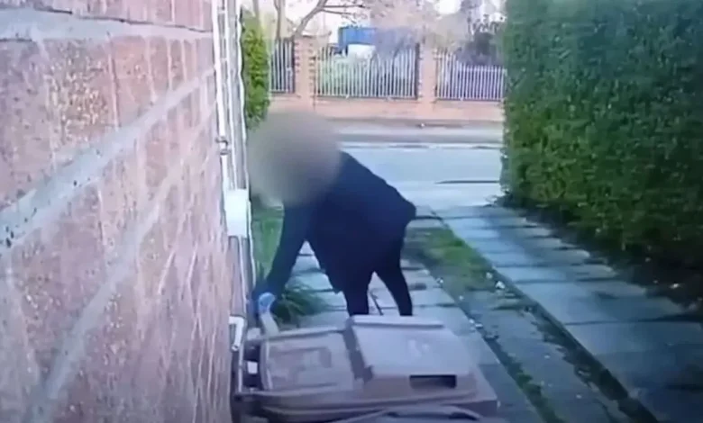 Evri driver sacked after actions caught on CCTV