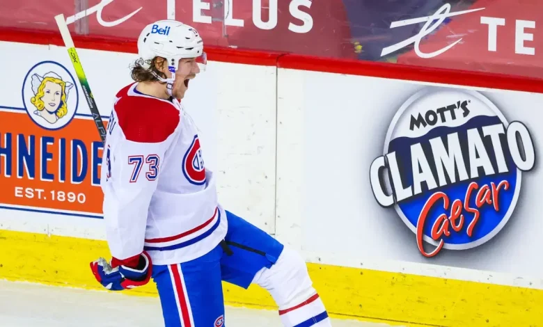 Ex-Canadiens Winger Has Big Game