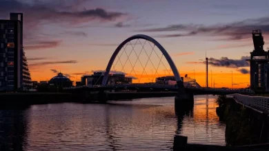 Exact date the sun will set after 5pm again in Glasgow
