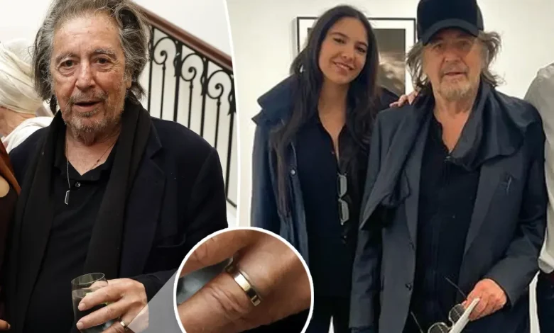 Exclusive | Al Pacino, 85, spotted wearing gold band on ring finger — but Hollywood legend hasn't tied the knot