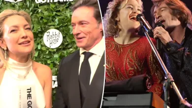 Exclusive | Hugh Jackman and Kate Hudson admit they feel like a ‘real’ married couple after filming ‘Song Sung Blue’