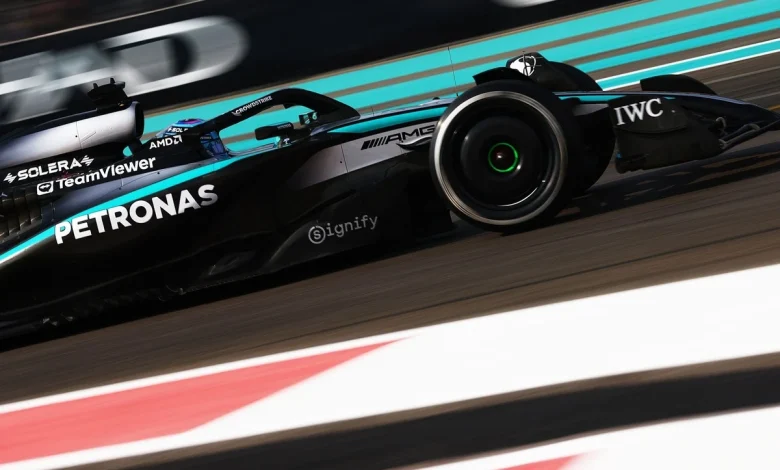 F1 Abu Dhabi GP: George Russell pips Lando Norris to top busy FP3