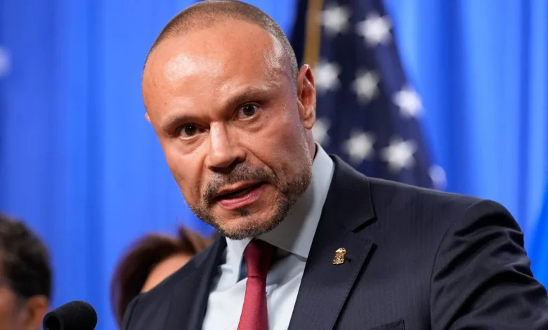 FBI Deputy Director Dan Bongino says he plans to resign next month as bureau's No 2 official