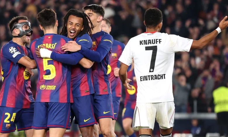 FC Barcelona macht sofort Druck gegen Eintracht Frankfurt - jetzt live im Ticker: Champions League - Ligaphase