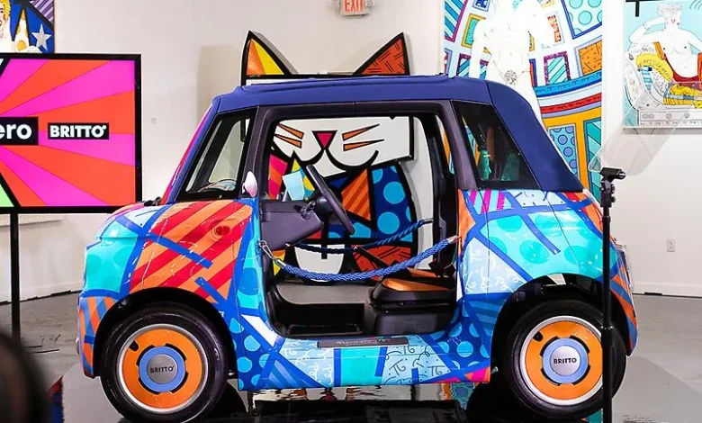 FIAT and Internationally Acclaimed Artist Romero Britto Unveil One-of-a-kind Fiat Topolino at Art Week Miami
