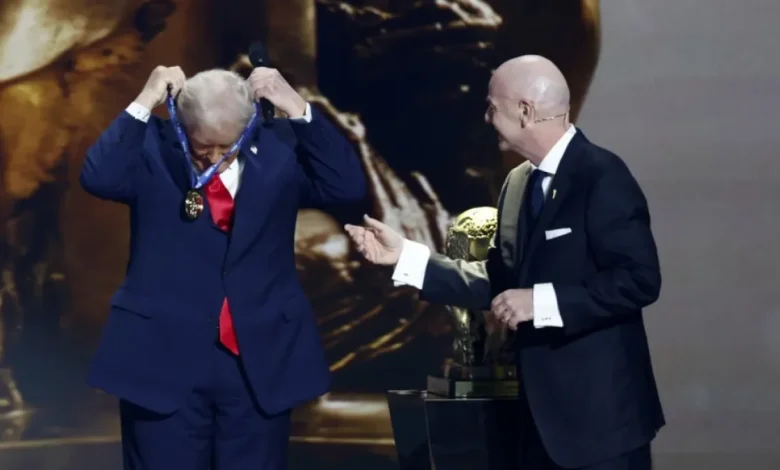 FIFA’s Gianni Infantino faces ethics complaint over Trump peace prize