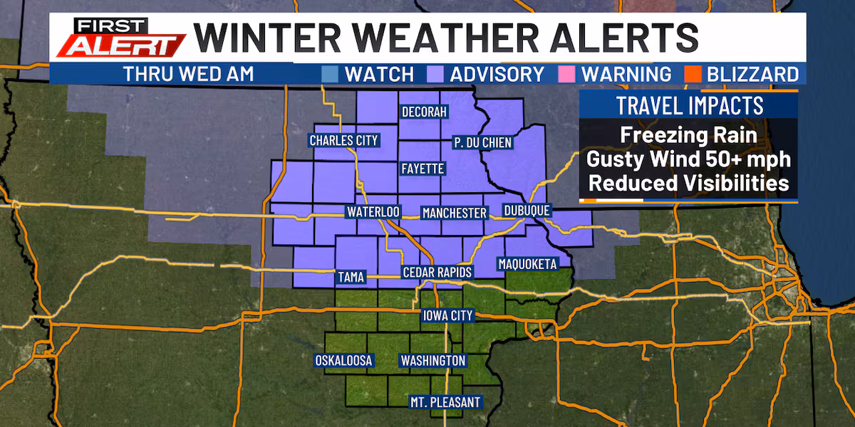 FIRST ALERT DAY: Wintry Weather Brings Travel Impacts