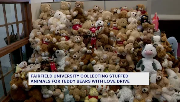 Fairfield University seeking donations for annual Teddy Bears with Love Drive