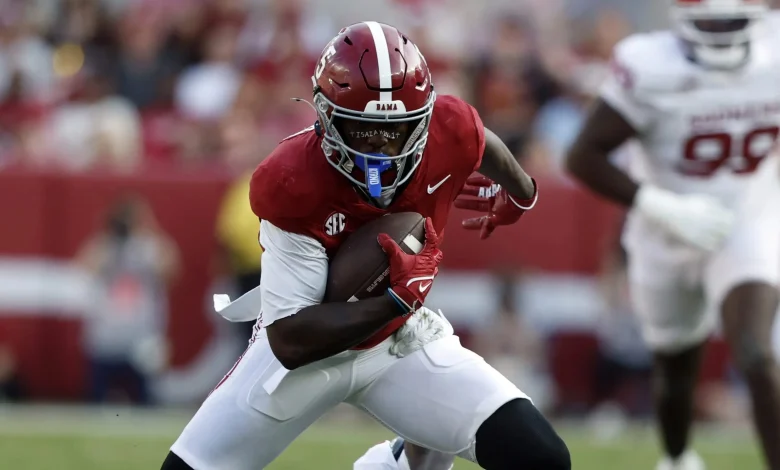 Falcons Predicted To Select Alabama 12-TD WR With First 2026 Pick After Rams Trade