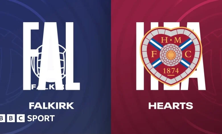 Falkirk vs Hearts: Scottish Premiership radio commentary, updates & match report