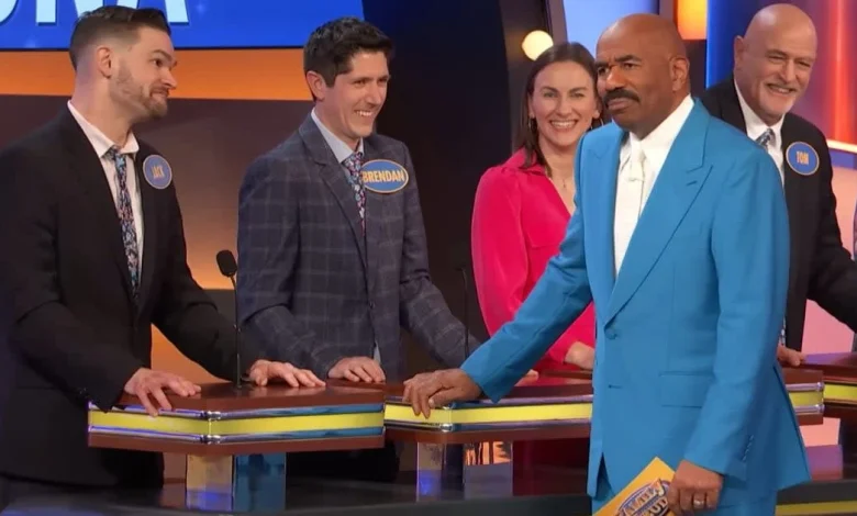 'Family Feud' host Steve Harvey wasn't too excited hearing a contestant's answer about exes