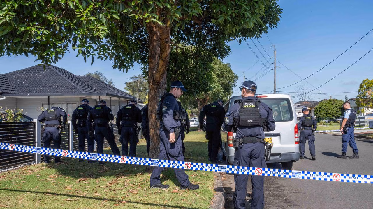 Family home sprayed with bullets