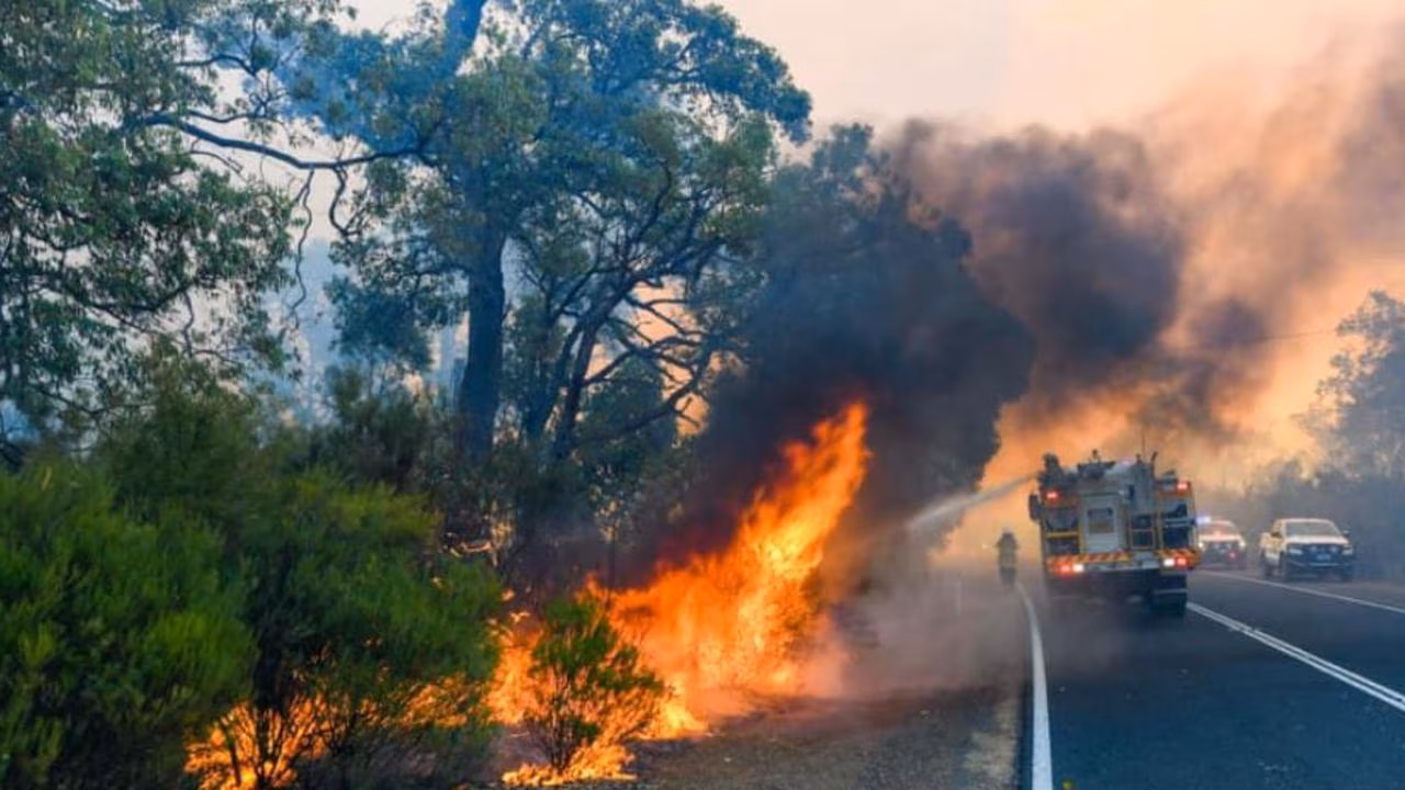 Farmer killed patrolling fierce bushfire