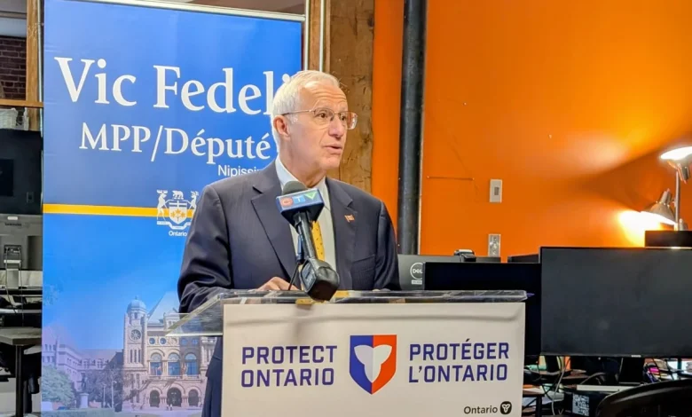 Fedeli supports takeover of mismanaged Near North School Board
