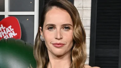 Felicity Jones Details Navigating Holiday Stress With Her & Charles Guard's 2 Kids