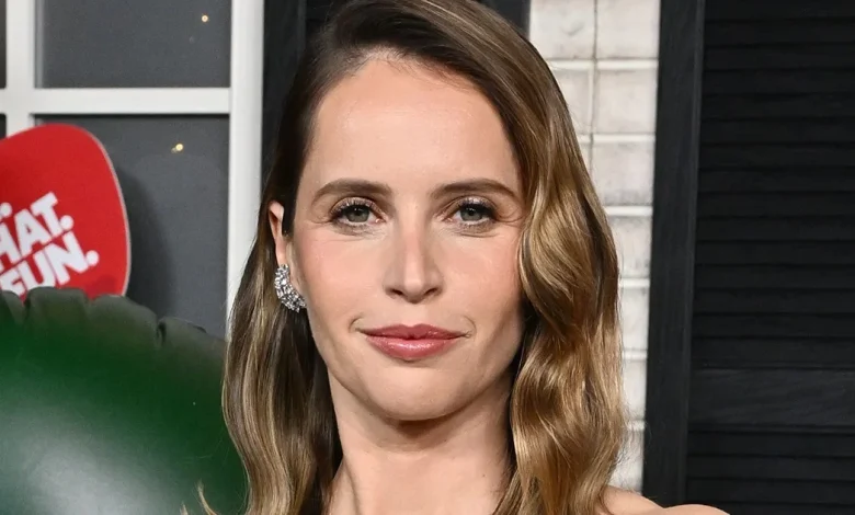 Felicity Jones Details Navigating Holiday Stress With Her & Charles Guard's 2 Kids