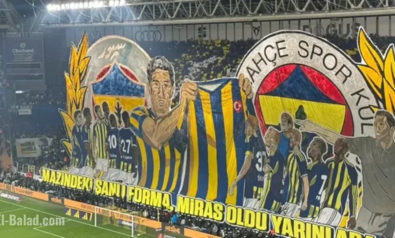 Fenerbahçe Fans Prepare Special Choreography for Derby Match
