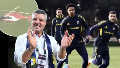 Fenerbahçe'de başkan Sadettin Saran Samandıra'ya helikopter ile geldi! - Fenerbahçe - Spor Haberleri
