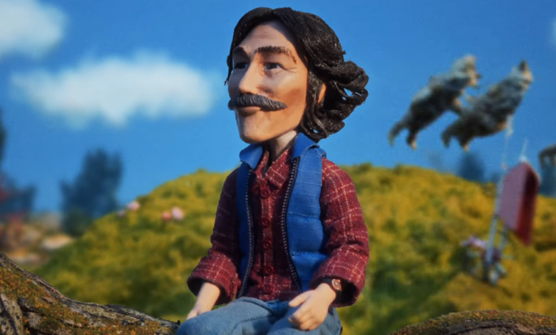 Finn Wolfhard Brings George Harrison’s Garden to Life