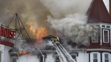 Fire at the House of Ludington