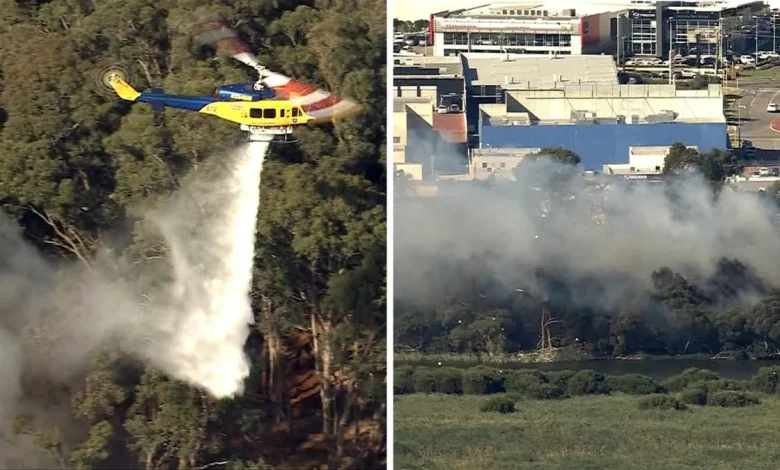 Fires flare up across Perth amid ‘dangerous’ weather warning