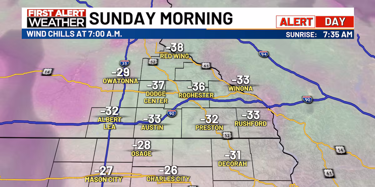 First Alert Days: Brutally cold on Saturday and Sunday
