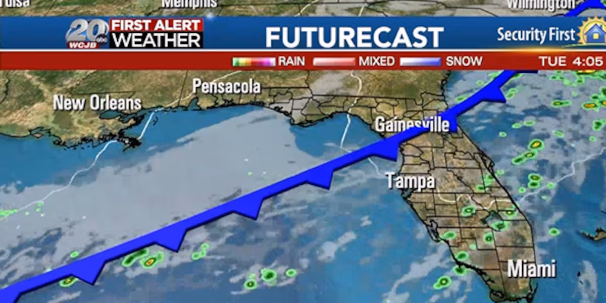 First Alert Weather Forecast: Clouds & Some Rain Today; Cooler Weather Returns