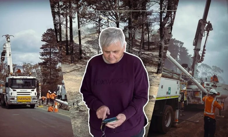 First Karen lost her mum. Then the fires came and burned all the memories