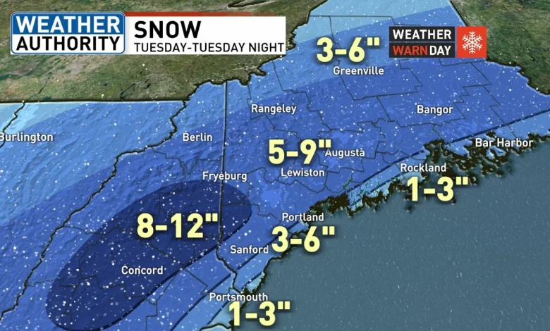 First significant snowstorm of season on tap for Maine: Here's what to expect