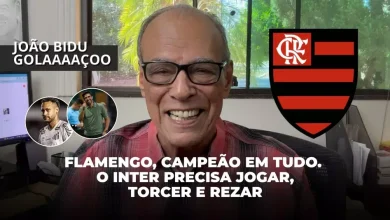 Flamengo, campeão em tudo — O Inter precisa jogar, torcer e rezar