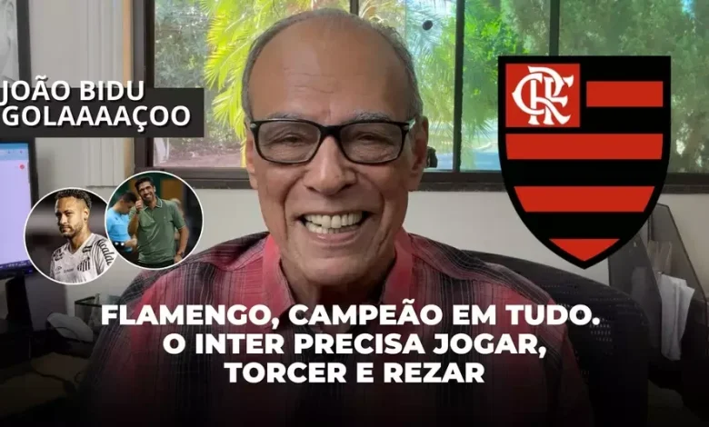 Flamengo, campeão em tudo — O Inter precisa jogar, torcer e rezar
