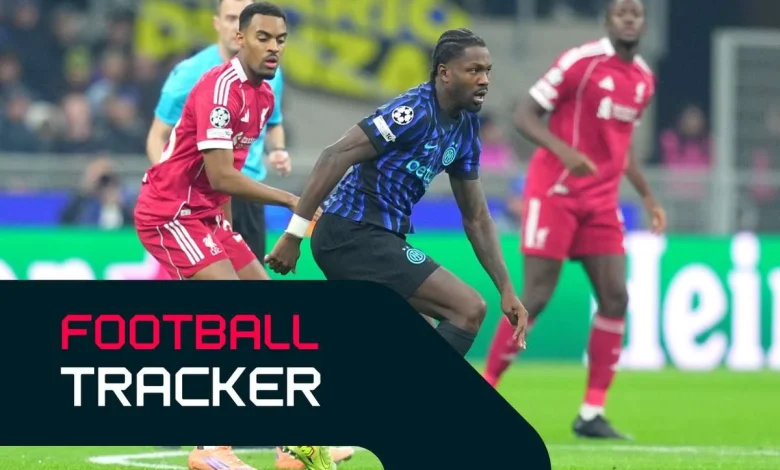 Follow Matchday 6 in the Champions League live here