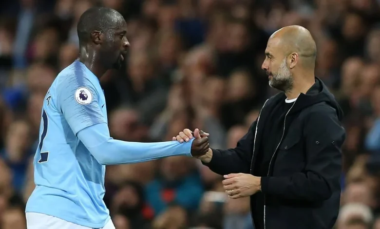 Football: Yaya Toure on Pep Guardiola
