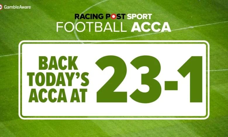 Football accumulator tips for Wednesday December 3: Back our acca at 23-1 with bet365