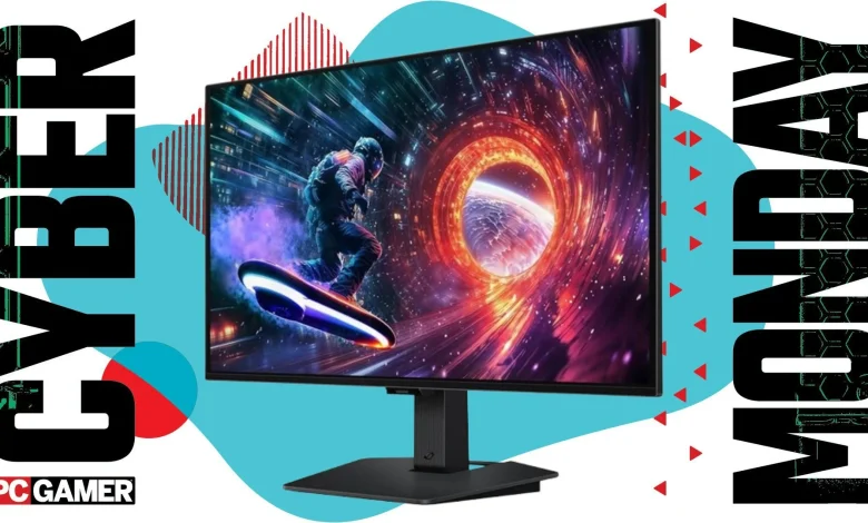 For $400, Samsung arguably has the best value Cyber Monday OLED gaming monitor deal