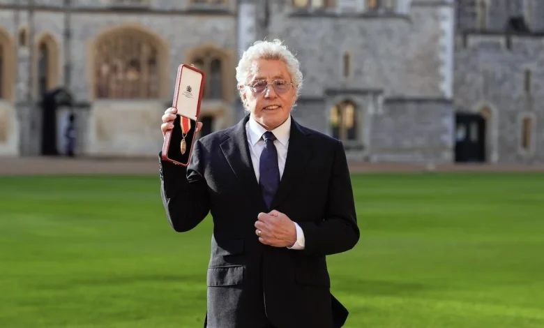"For a kid like me, achieving this, it’s a dream.” The Who's Roger Daltrey receives knighthood from Prince William at Windsor Castle
