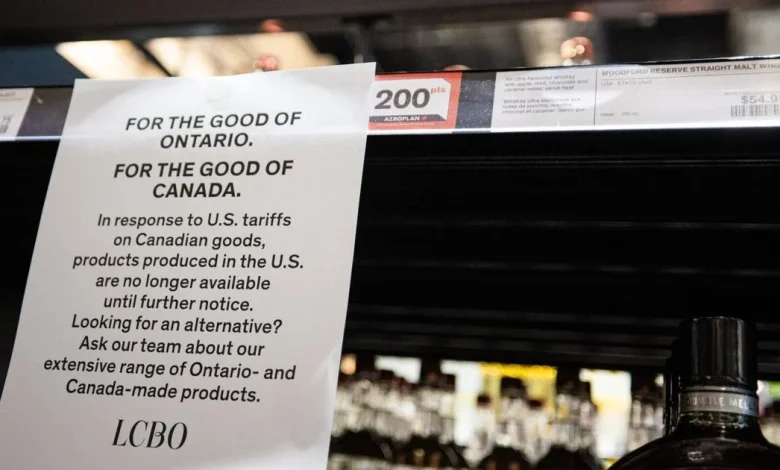 Ford government mulls what to do with blacklisted American booze