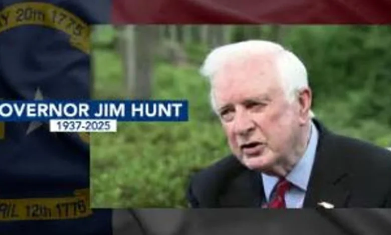 Former NC Gov. Jim Hunt dead at 88