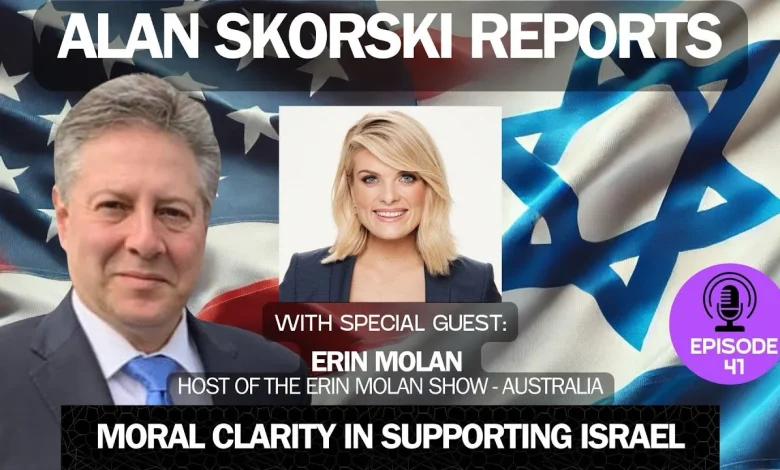 Former Sky News Australia and Host of The Erin Molan Show Calls Out the Moral Decline of The West Following October 7.