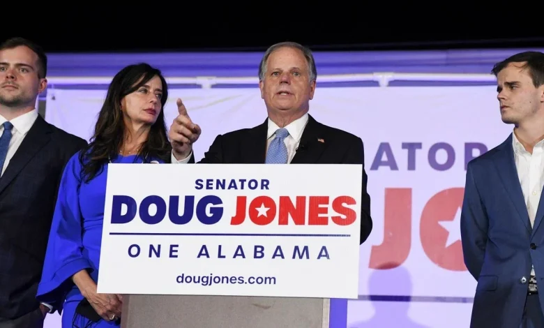 Former U.S. Sen. Doug Jones holds official campaign kick off for Alabama Governor