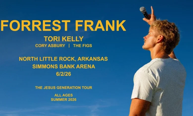 Forrest Frank to bring "The Jesus Generation Tour" to Simmons Bank Arena in June