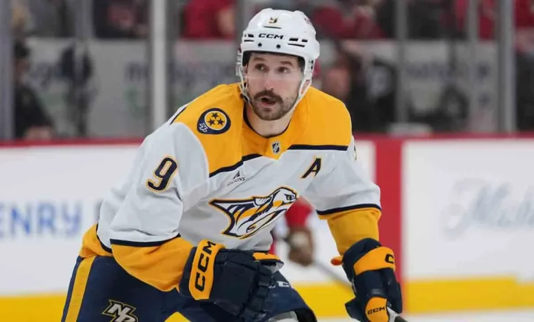 Forsberg's hat trick leads Predators to victory over Blues