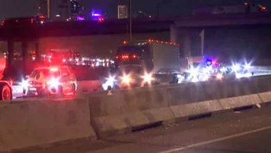 Fort Smith Junction in Oklahoma City closed due to icy conditions, multiple crashes