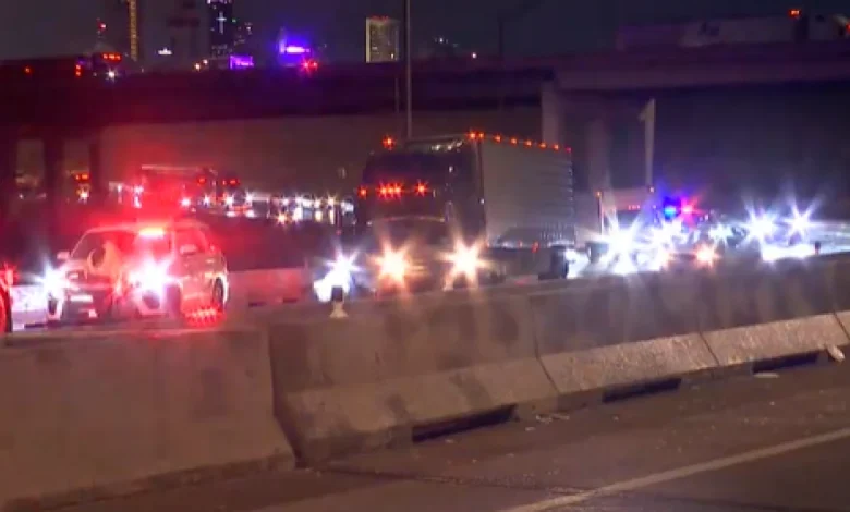 Fort Smith Junction in Oklahoma City closed due to icy conditions, multiple crashes