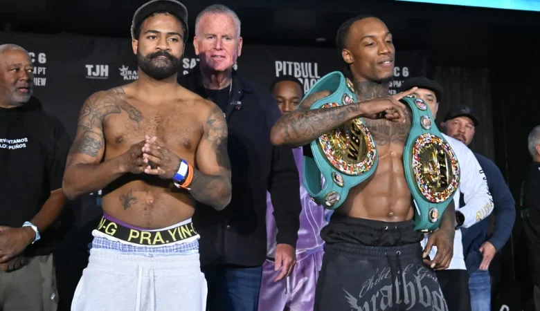 Foster vs. Fulton Weigh-In