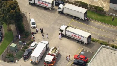Fourteen people hospitalised after poisonous gas leak at Melbourne pork factory