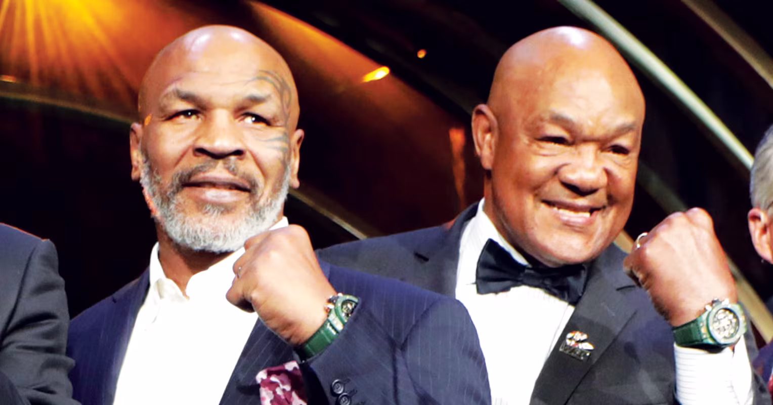 Frank Bruno makes KO prediction for prime George Foreman vs Mike Tyson: "He wouldn't last long"